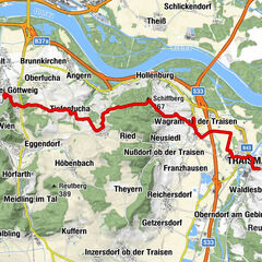 Großer Tullnerfelder Rundwanderweg: Traismauer - Furth-Göttweig