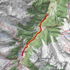Bhs Zuggenwald-Suggadinweg-Gargellen Zentrum