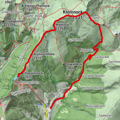 Malnock-Klomnock, Kärnten/Österreich