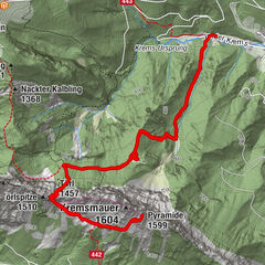 Kremsmauer über Parnstalleralm und Törl