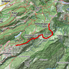 Hohe Kugel 1645m / Fraxern / Vlbg / AUT / W