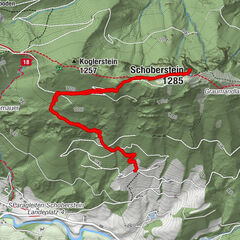Schoberstein in Molln H1285, aufi01:20h, HM617, 7,3km, 10.02.2026