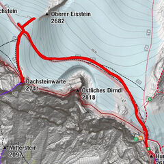 Dachstein bis Seenthalerhütte