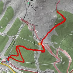 Tour Richtung leobener Hütte
