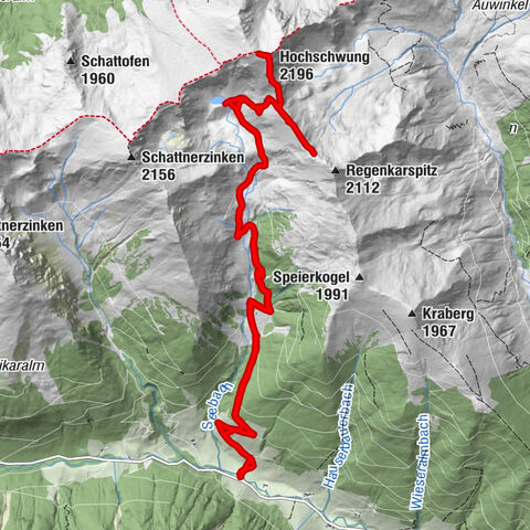 Hochschwung Regenkarspitze