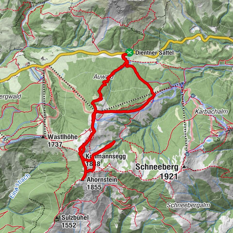 Dientner Sattel_Kollmannsegg+Ahornstein