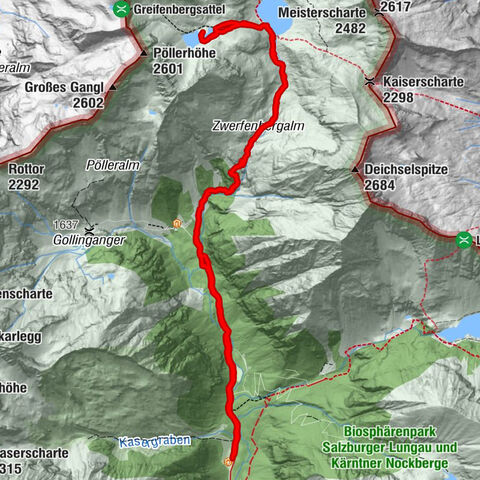 Lessach Wandern