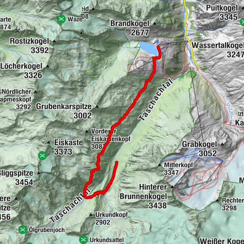 Sankt Leonhard im Pitztal Gehen