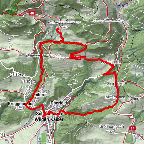 Scheffau am Wilden Kaiser, Tirol/Österreich