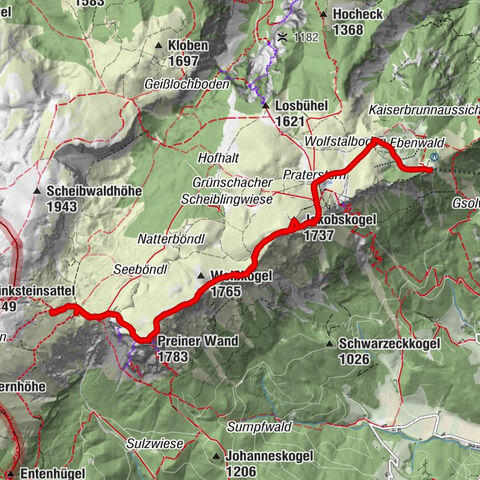 Reichenau an der Rax, Niederösterreich/Österreich