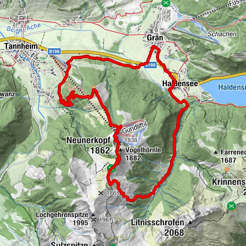 Tannheim, Tirol/Österreich