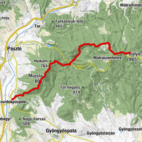 Muzsla Teljesítménytúra. ⛰️