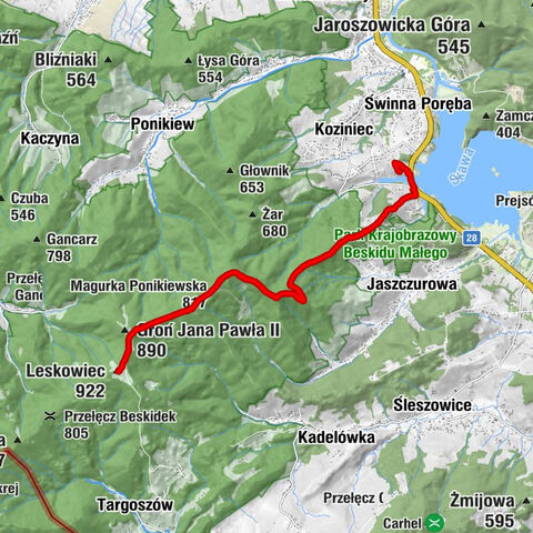 Świnna Poręba, województwo małopolskie/Polska