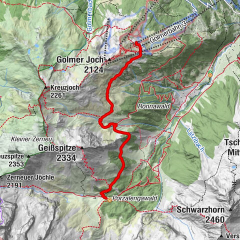 Tschagguns, Vorarlberg/Österreich