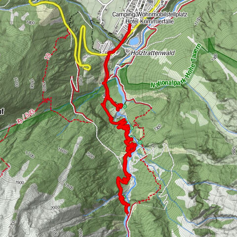 Krimml, Salzburg/Österreich