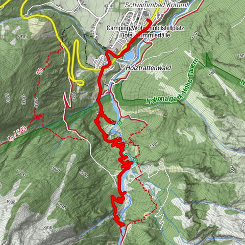 Krimml, Salzburg/Österreich
