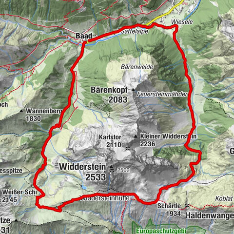 Baad, Vorarlberg/Österreich