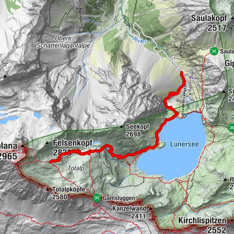 Brandnertal, Vorarlberg/Österreich