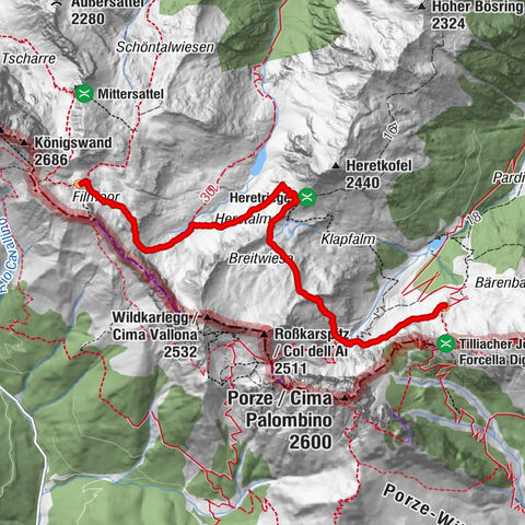 Obertilliach, Tirol/Österreich