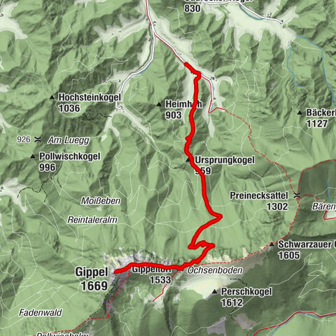 St. Aegyd am Neuwalde, Niederösterreich/Österreich