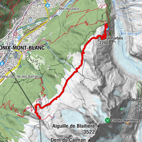 Chamonix-Mont-Blanc, Auvergne-Rhone-Alpen/Frankreich