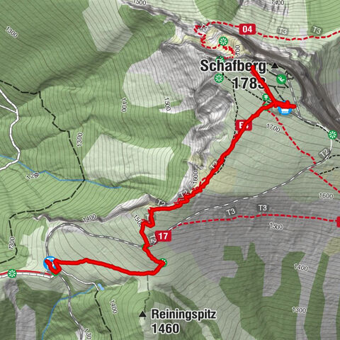 Schafberg, Salzburg/Österreich
