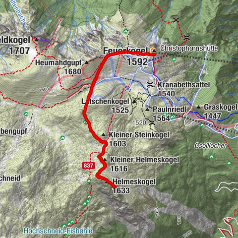 Feuerkogel, Oberösterreich/Österreich