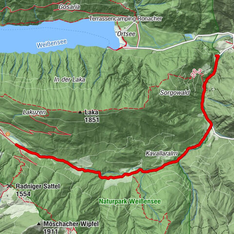 Weißensee, Kärnten/Österreich