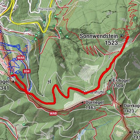 Hirschenkogel, Niederösterreich/Österreich