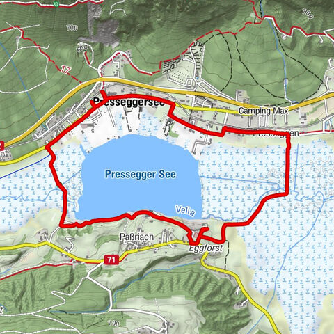 Hermagor-Pressegger See, Kärnten/Österreich