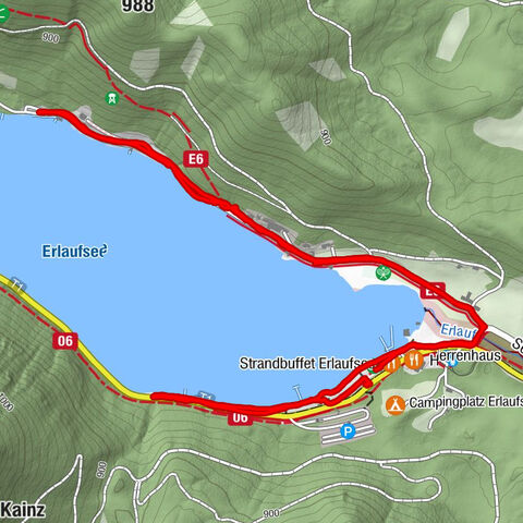 Mariazell, Styria/Austria - Erlaufsee 18th oct