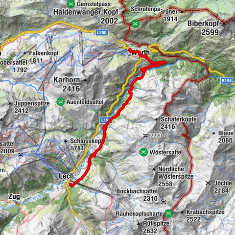 Lech, Vorarlberg/Österreich