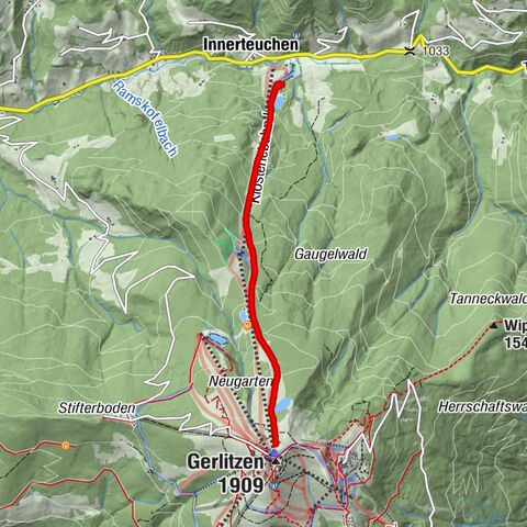 Arriach Skitour