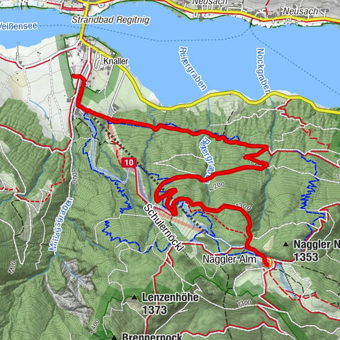 Weißensee, Kärnten/Österreich