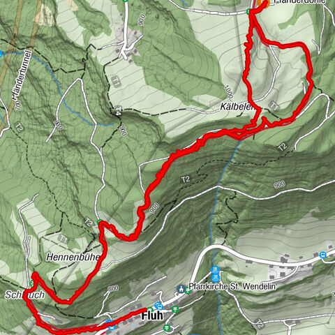 Fluh, Vorarlberg/Österreich