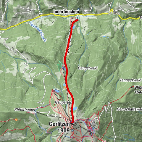 Innerteuchen, Kärnten/Österreich
