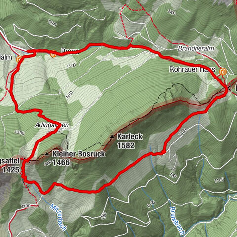 Karleckrunde, Spital am Phyrn