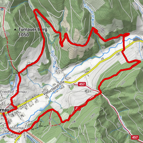 Jakobusweg, Turnau, Steiermark/Österreich