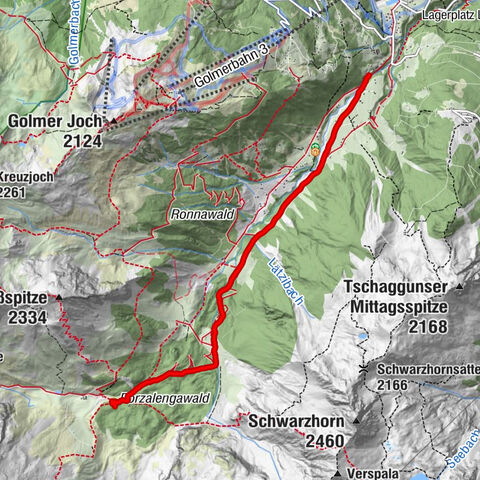 Tschagguns, Vorarlberg/Österreich