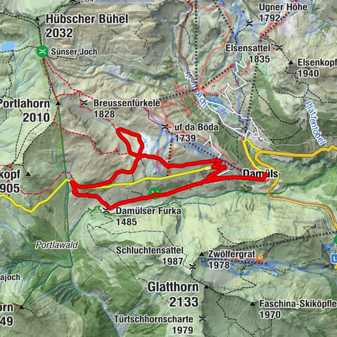 Damüls, Vorarlberg/Österreich