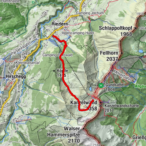 Kanzelwand-Adlerhorst