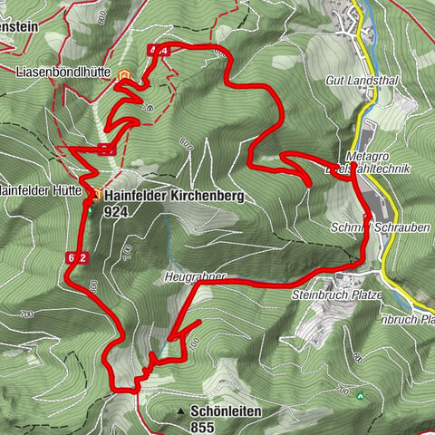 Hainfelder Hütte mit Kylo