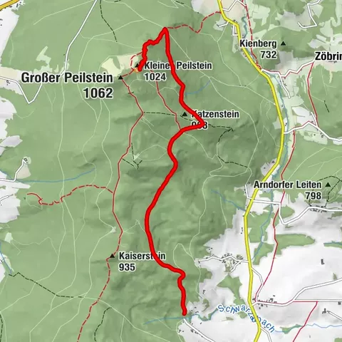 Großer Peilstein, Niederösterreich/Österreich