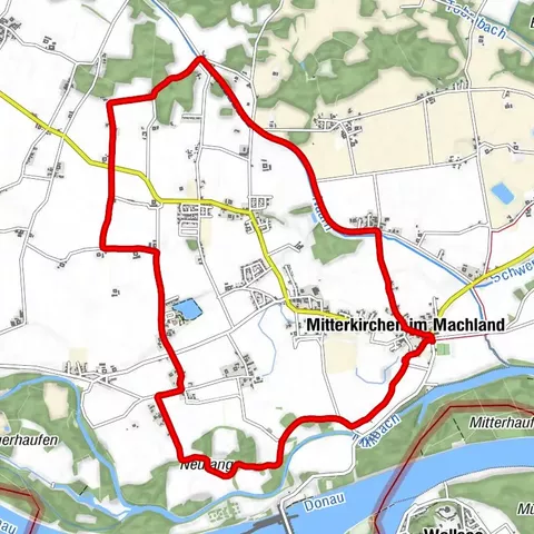 Mitterkirchen im Machland - W 10 Sa. Langer Lauf - 10 km Lan