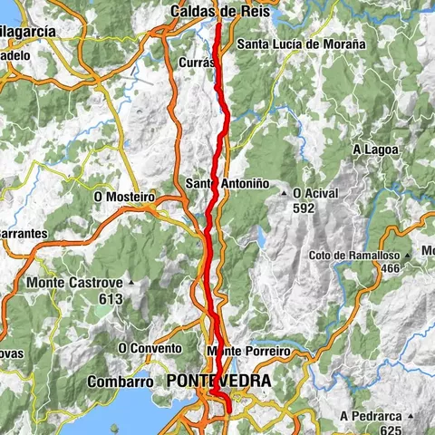 Pontevedra, Galicien/Spanien