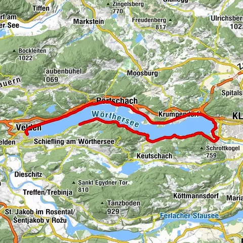Schiefling am Wörthersee, Kärnten/Österreich