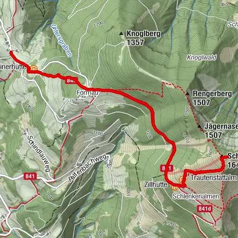 Schlenken, Salzburg/Österreich
