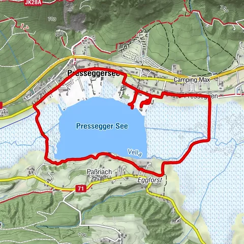 Hermagor-Pressegger See, Kärnten/Österreich
