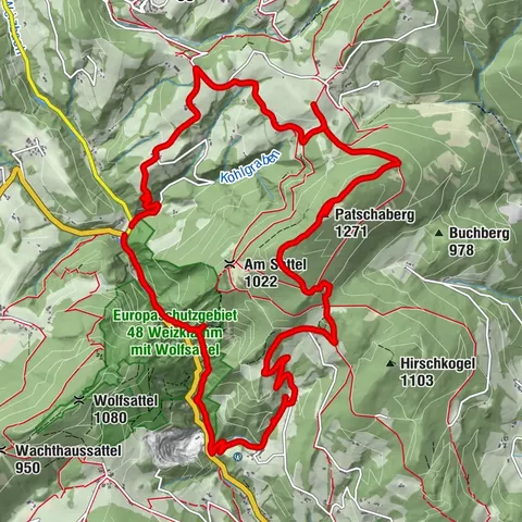 Jagasteig  Patschaberg