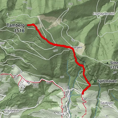 Tamberg 1,15 Std.